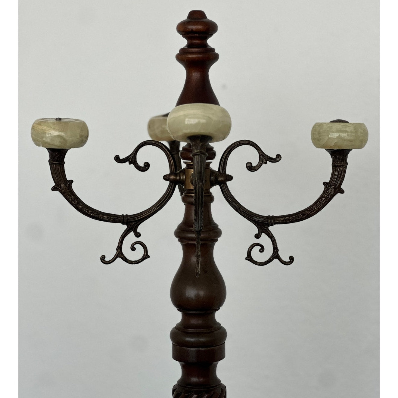 Antique German Barley Twist Hall Tree