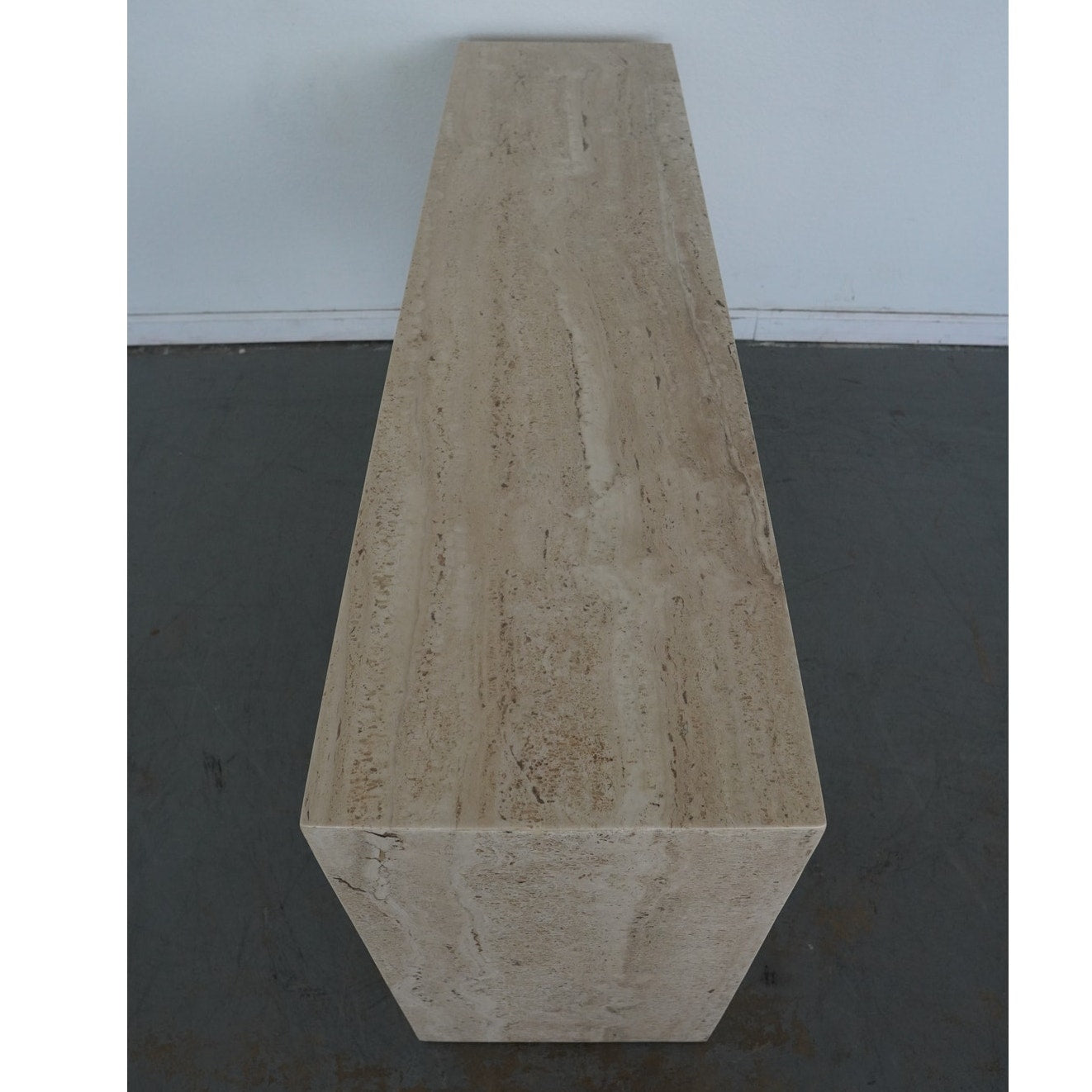 Banana Republic Home Brooklyn Travertine Console