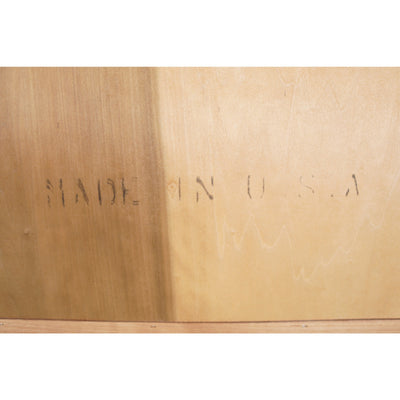 Vintage Henredon Campaign-Style Queen Headboard