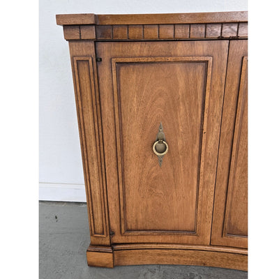 Vintage Drexel Triune Demilune Cabinet