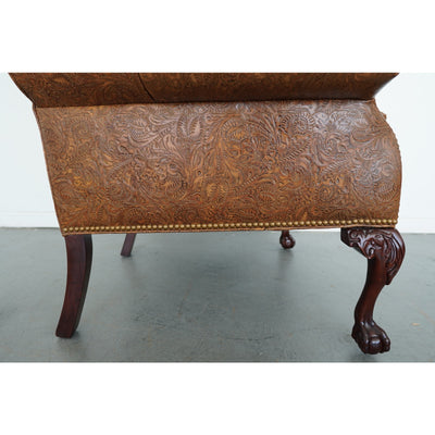 Hancock & Moore George III Tufted Wing Chair