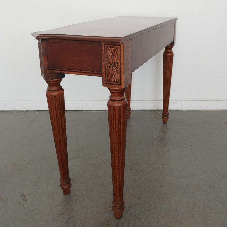 Traditional Mahogany Console Table