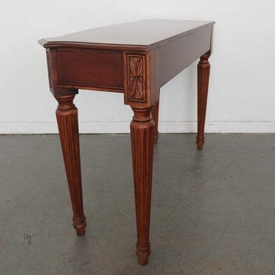 Traditional Mahogany Console Table