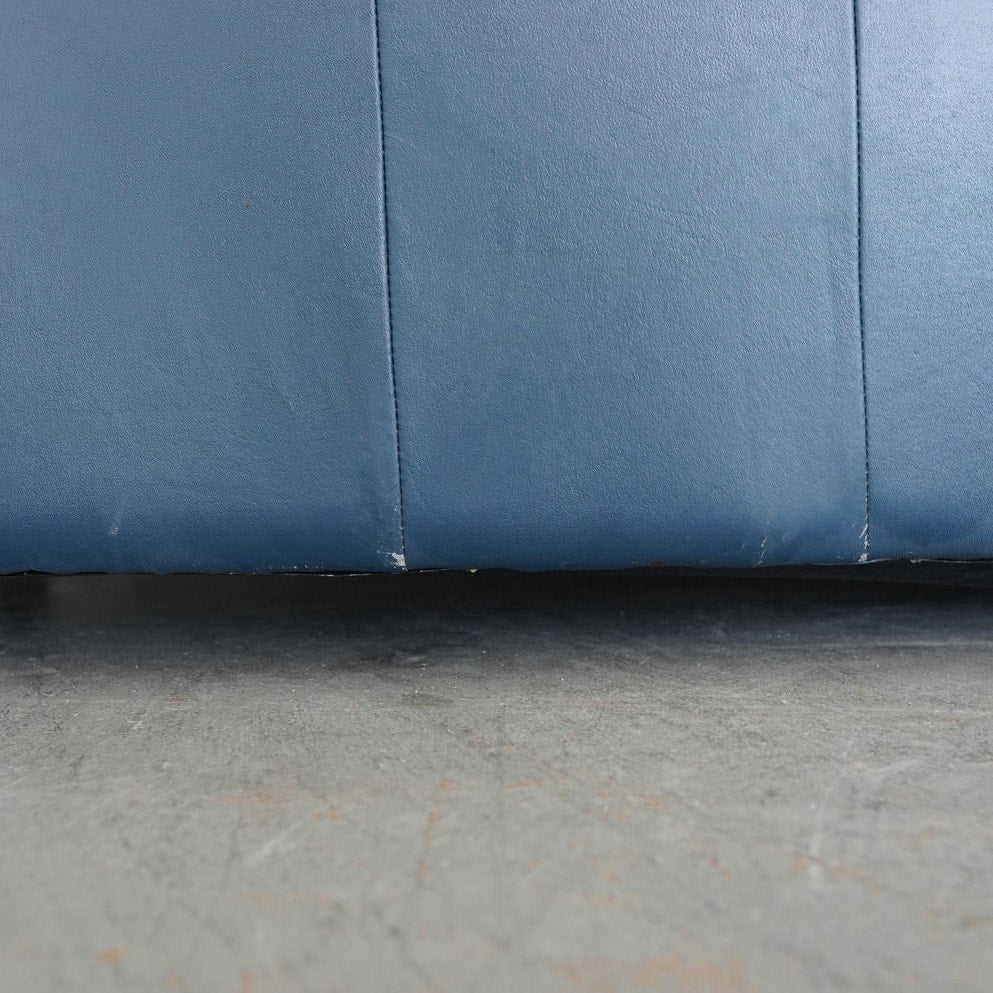 Vintage Viewpoint Leather Works Leather Sofa