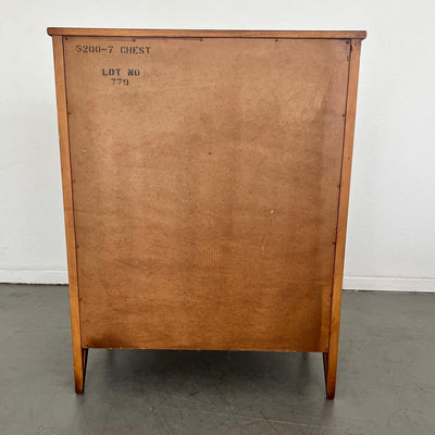 Vintage White Fine Furniture Tall Chest of Drawers