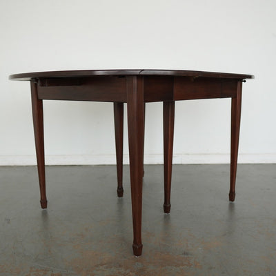 Vintage Mahogany Drop-Leaf Dining Table