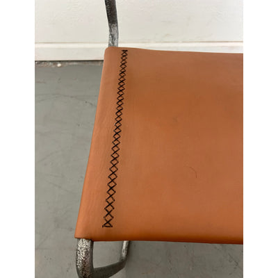 Vintage Leather Cantilever Chair