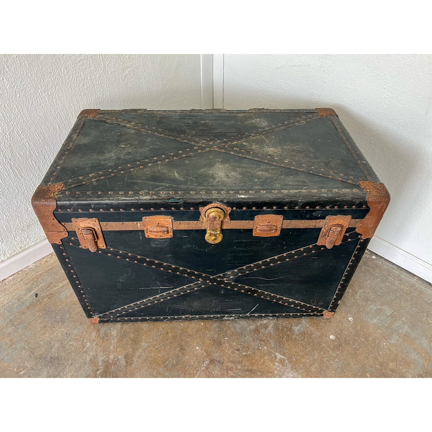 Antique Steamer Trunk