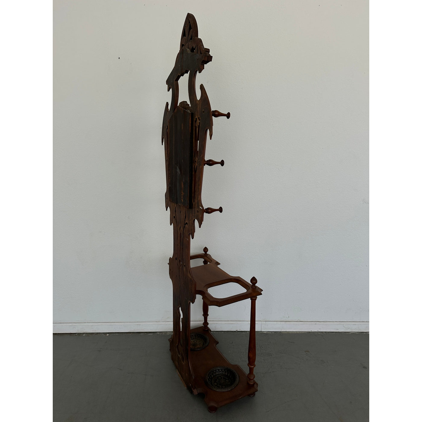 Antique Eastlake Victorian Hall Tree