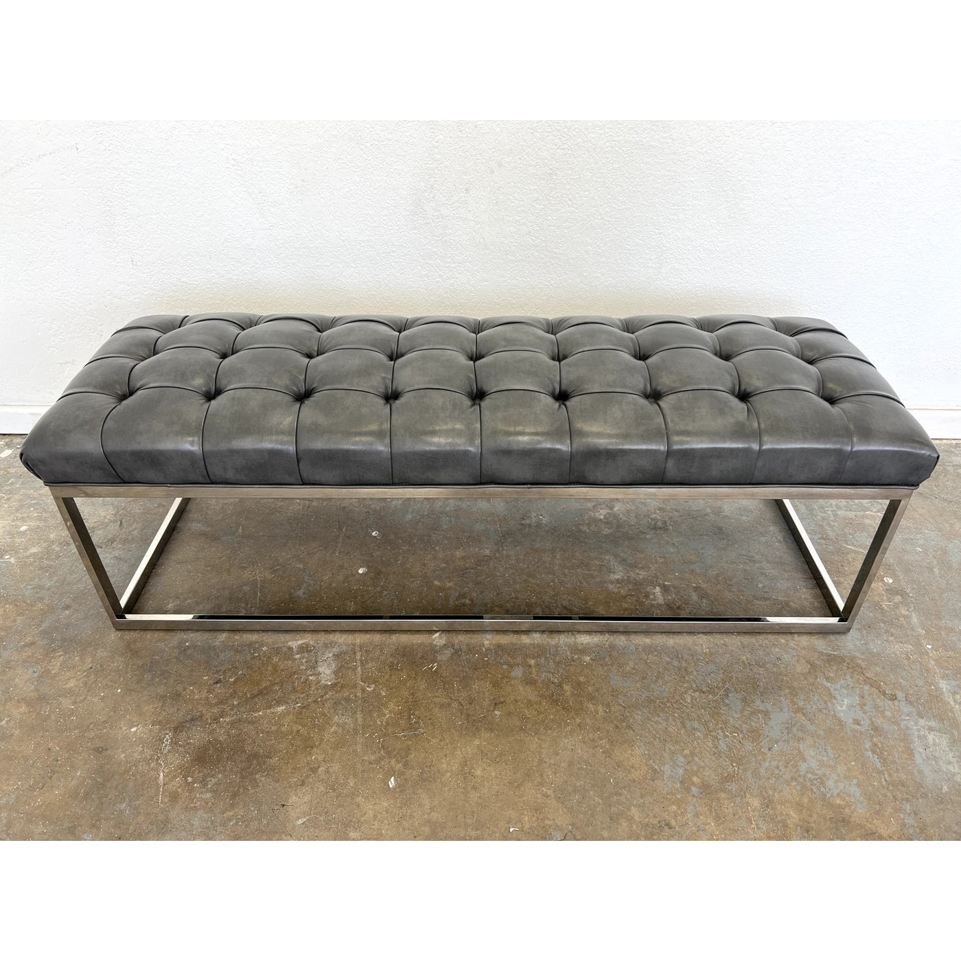 Sunpan Sutton Tufted Bench