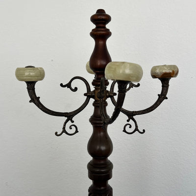 Antique German Barley Twist Hall Tree