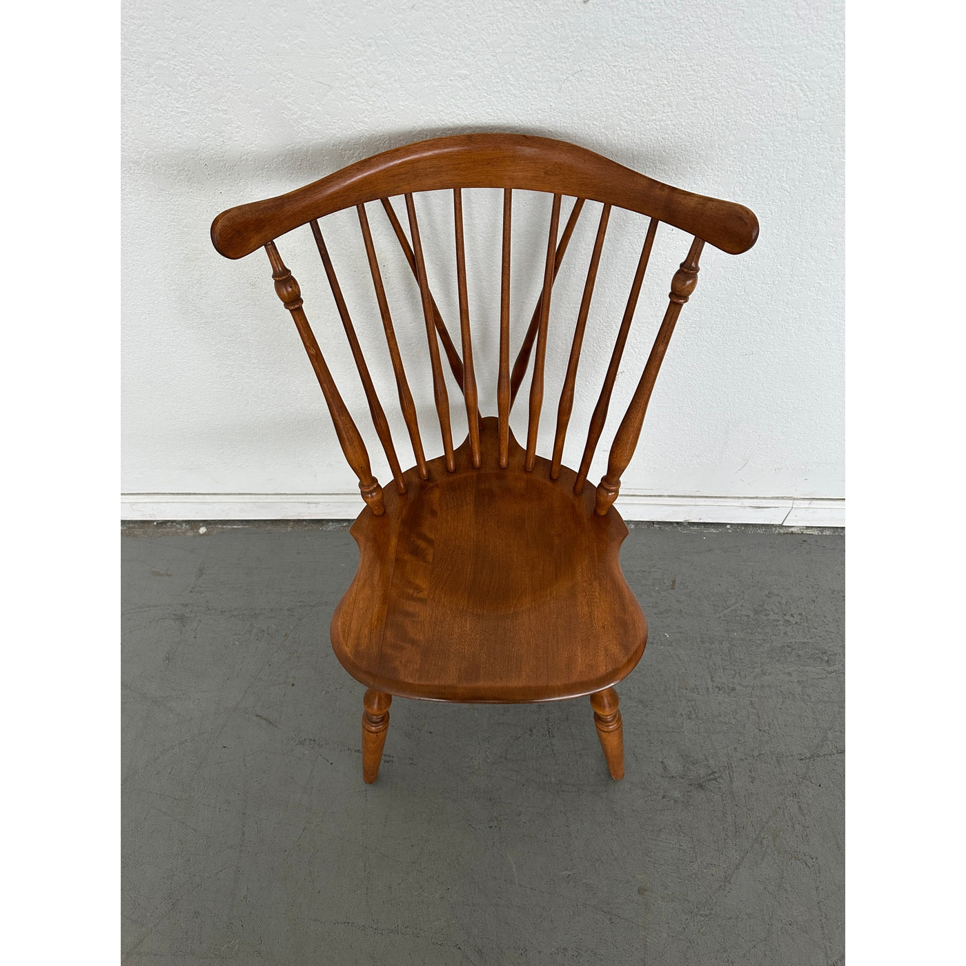 Vintage Fan Back Windsor Side Chairs (Set of 2)