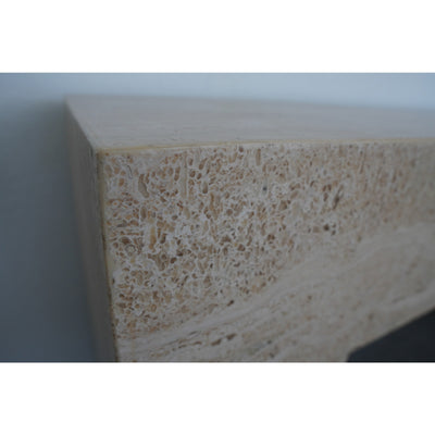 Banana Republic Home Brooklyn Travertine Console