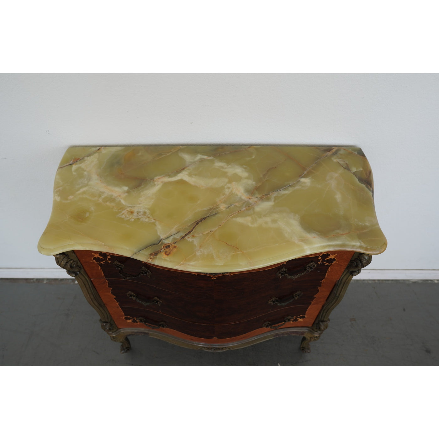 Vintage Louis XV-Style Secrétaire à Abattant