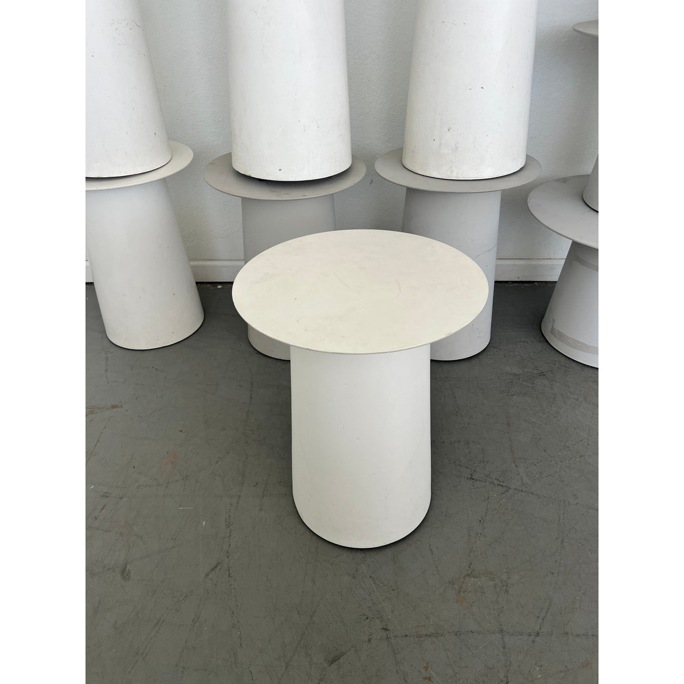 Blu Dot Assorted Circula Side Tables (Set of 12)