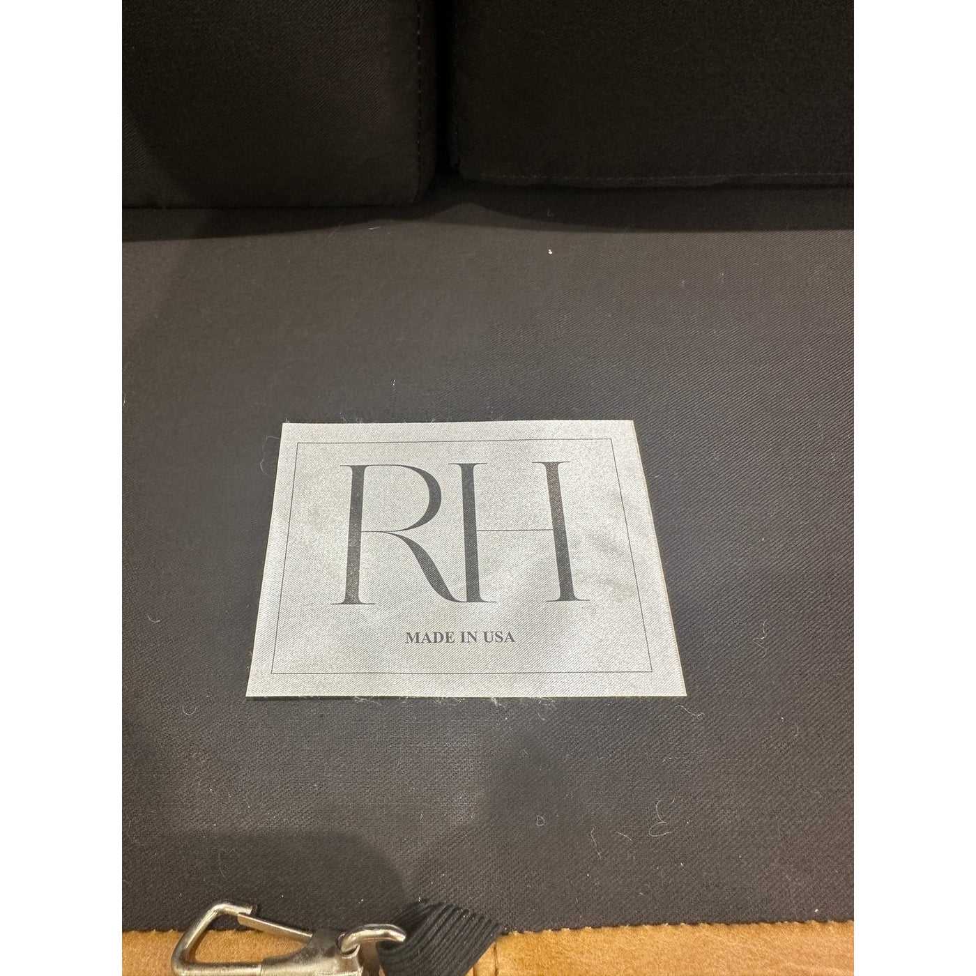 Restoration Hardware Renzo Leather Sofa