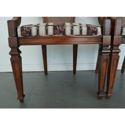 Vintage Century Furniture Louis XVI-Style Cane Back Dining Chairs (Set of 6)