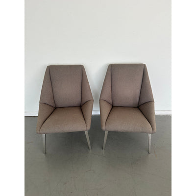 Thayer Coggin Origami Accent Chairs