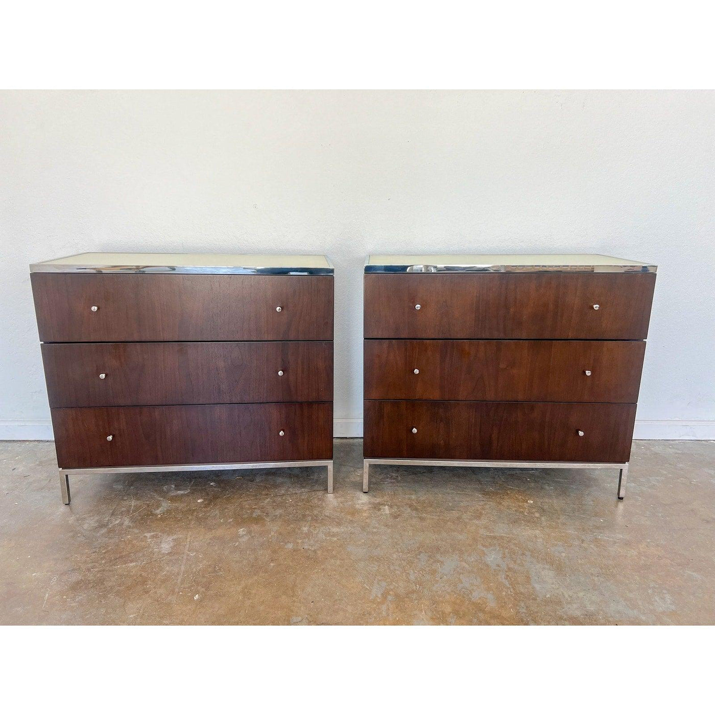 Mitchell Gold Bob Williams Manning 3-Drawer Chests (Set of 2)