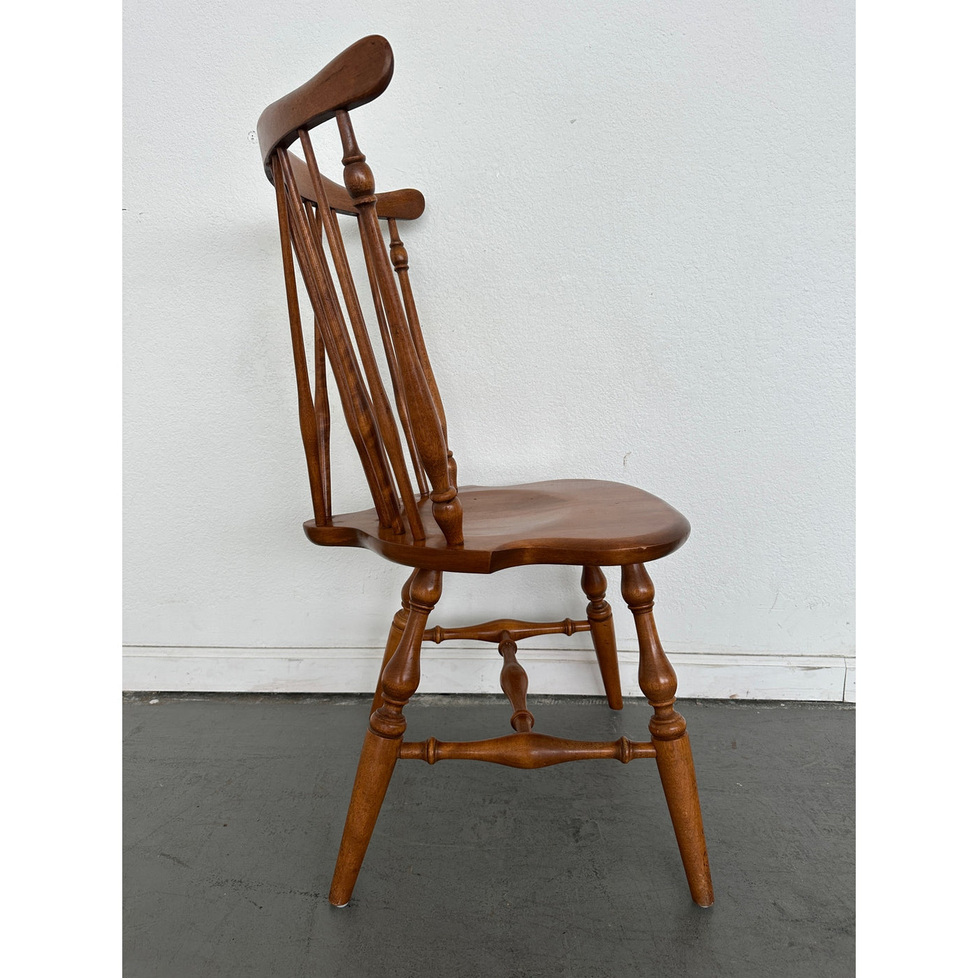 Vintage Fan Back Windsor Side Chairs (Set of 2)