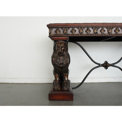 Vintage Neoclassical Style Console Table