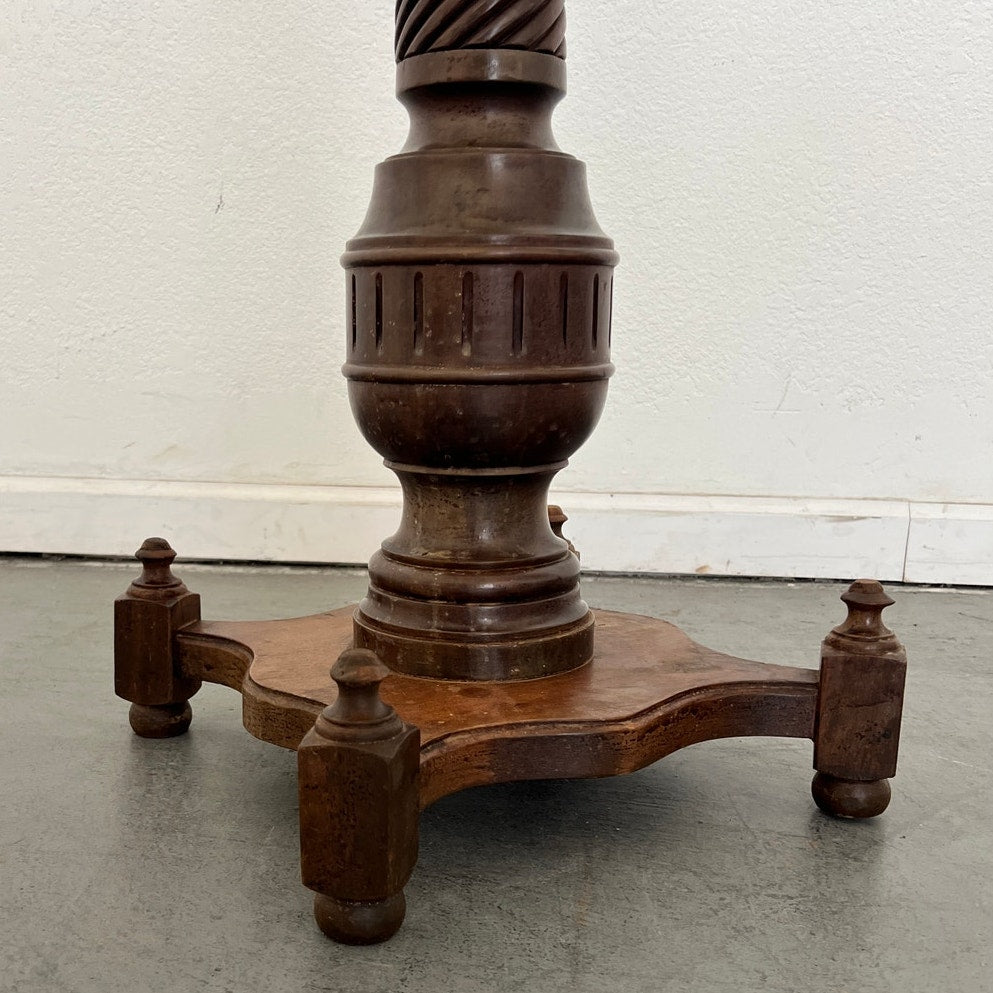 Antique German Barley Twist Hall Tree