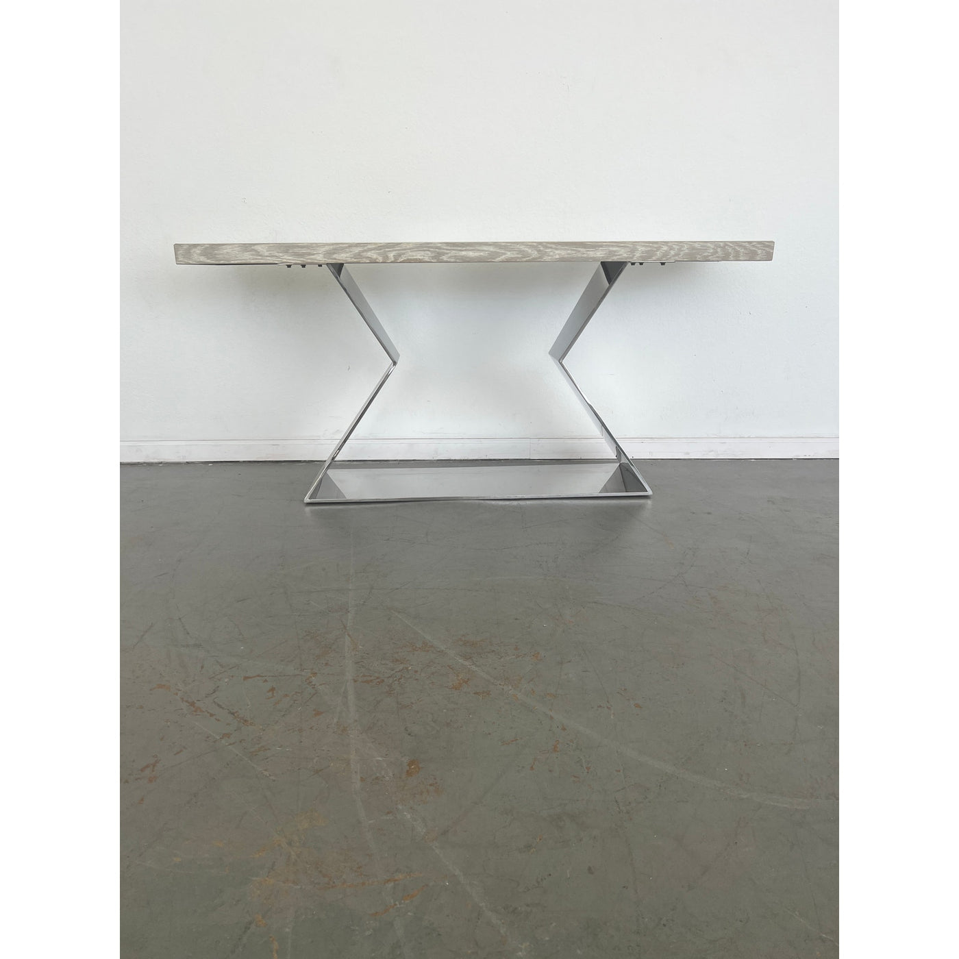 Zin Home Eloquence Coastal Grey Console Table