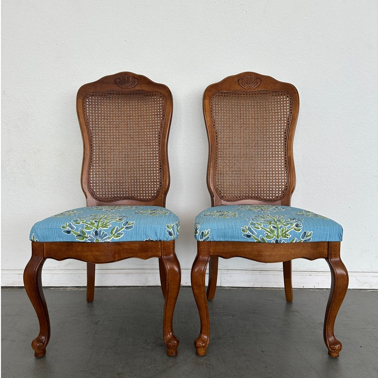 Vintage Stanley Furniture Louis XV Style Dining Chairs (Set of 4)