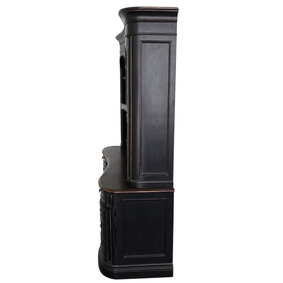 Hooker Furniture Seven Seas Executive Desk with Hutch