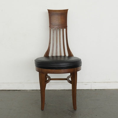 Vintage Thomasville Mid Century High Back Side Chair