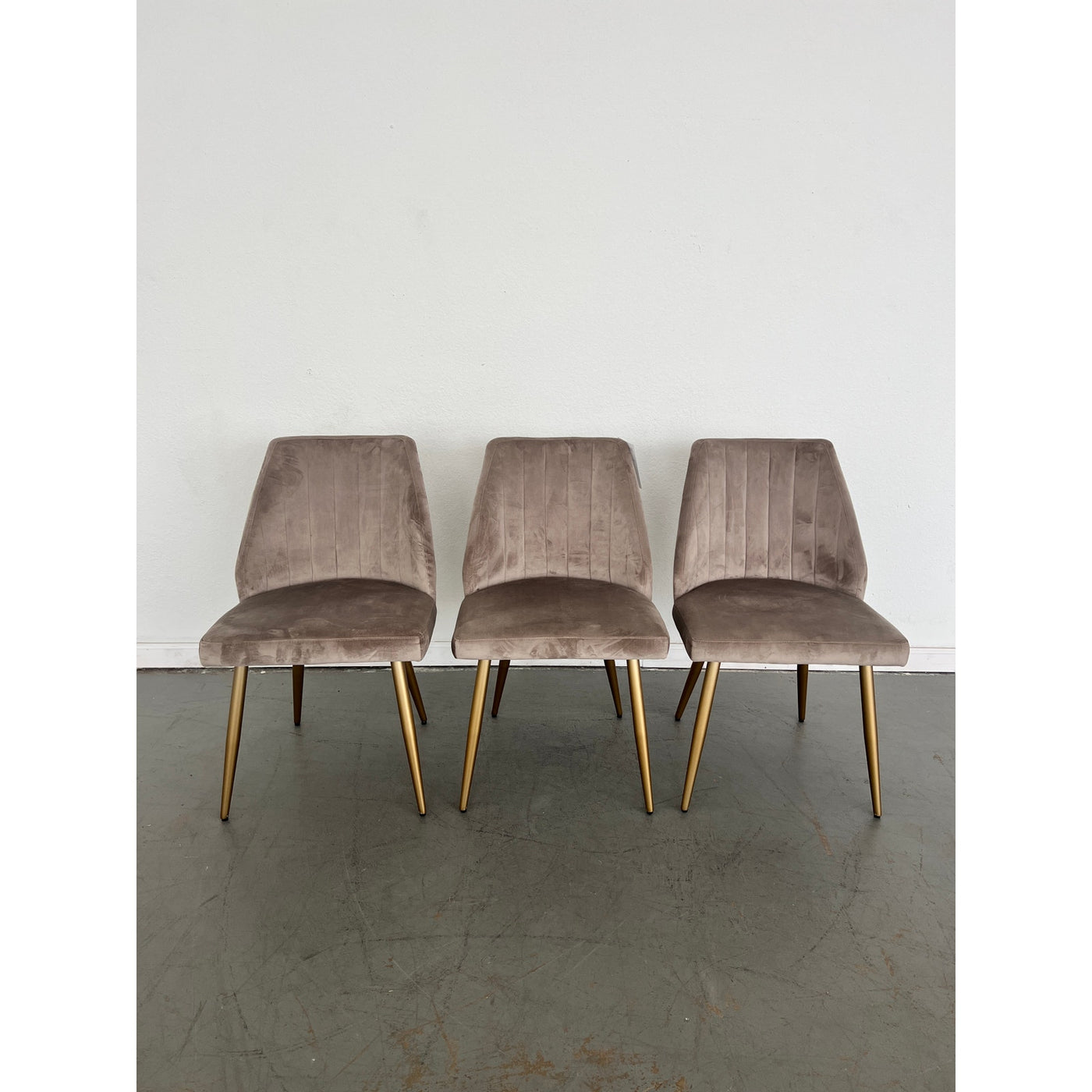 World Market Leilani Channel Back Upholstered Dining Chairs