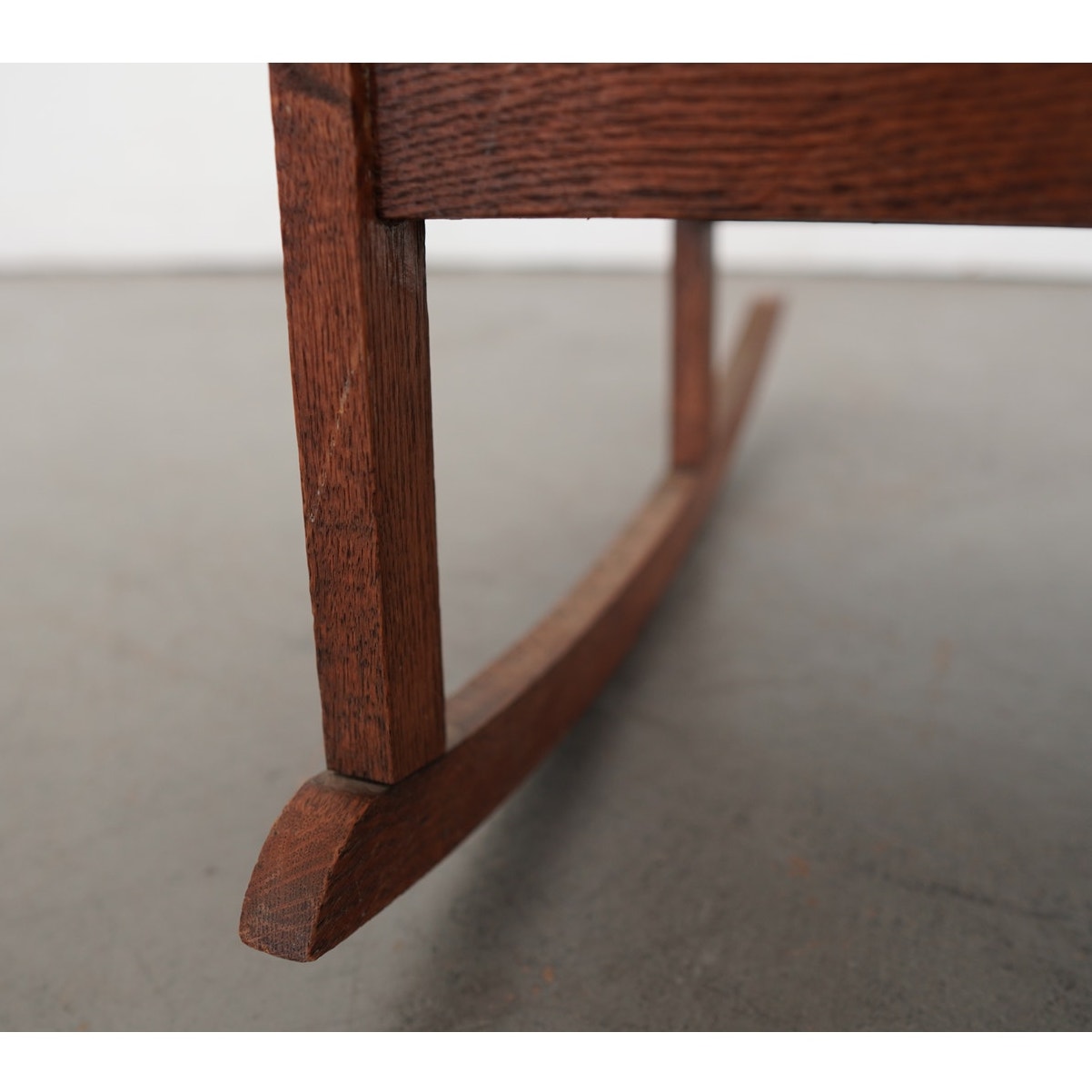 Vintage Mission-Style Children’s Rocking Chair