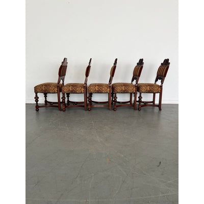 Italian Antique Dining Chairs (Set of 5)
