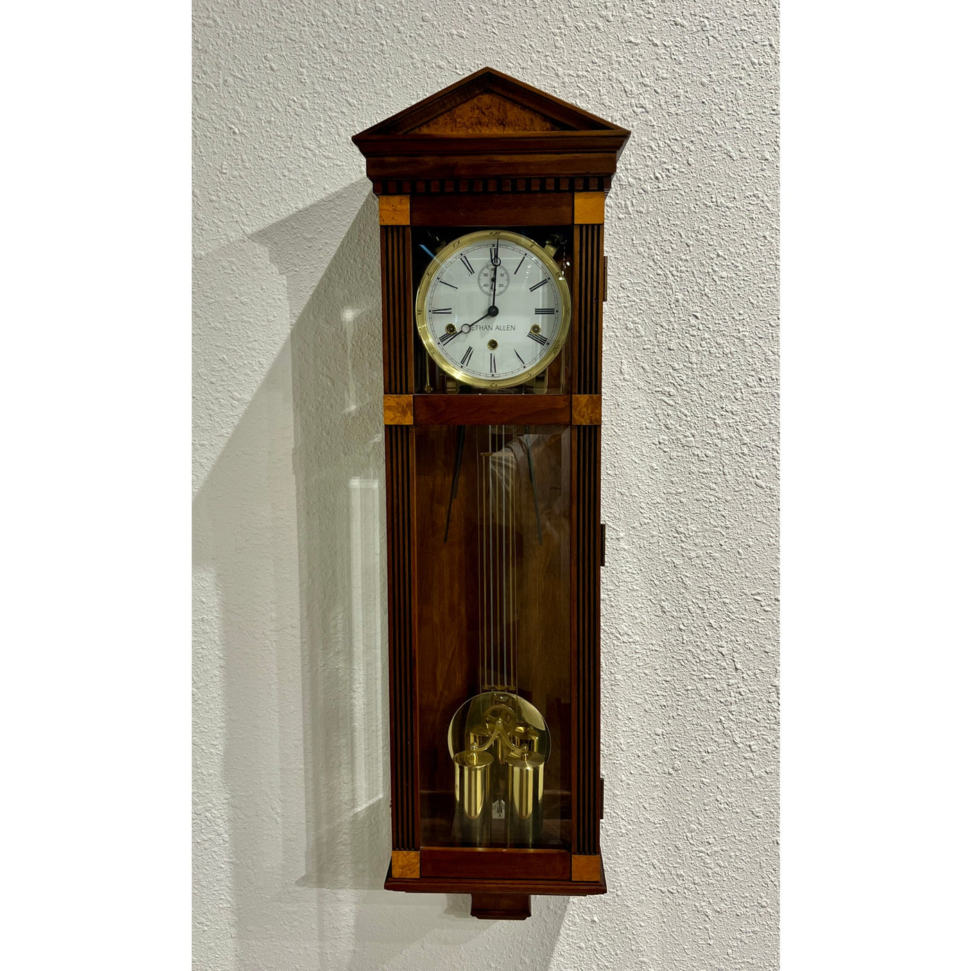 Ethan Allen Grandfather Wall Clock