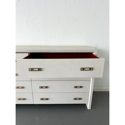 Mitchell Gold Bob Williams Malibu 8 Drawer White Chest