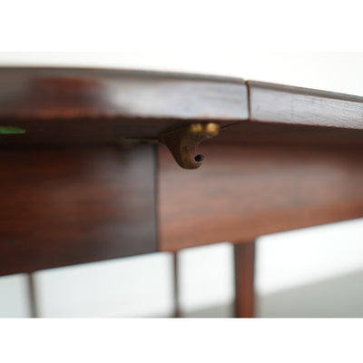 Vintage Mahogany Drop-Leaf Dining Table