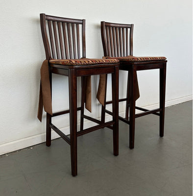 Pier 1 Slat-Back Barstool (Set of 2)
