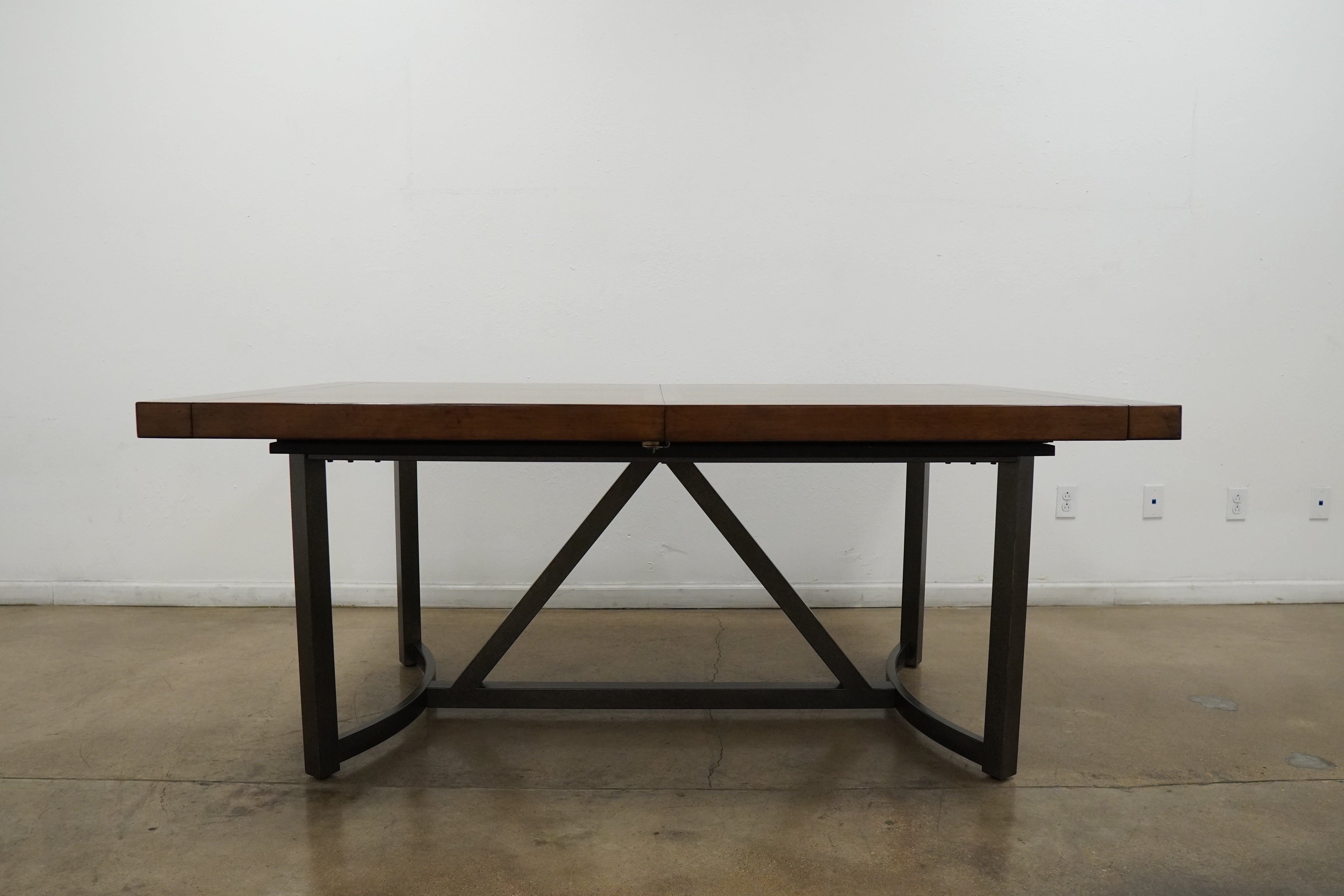 Modern Extendable Wood Dining Table – Lu and Home