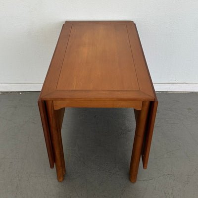 Vintage Danish Modern Drop-Leaf Dining Table