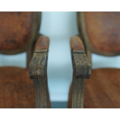 RH Vintage French Round Dining Chairs (Set of 6)