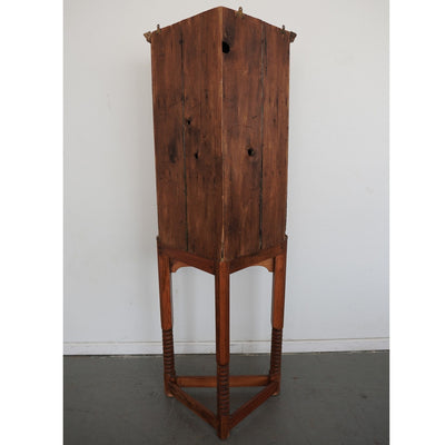 Antique Pine Corner Cabinet