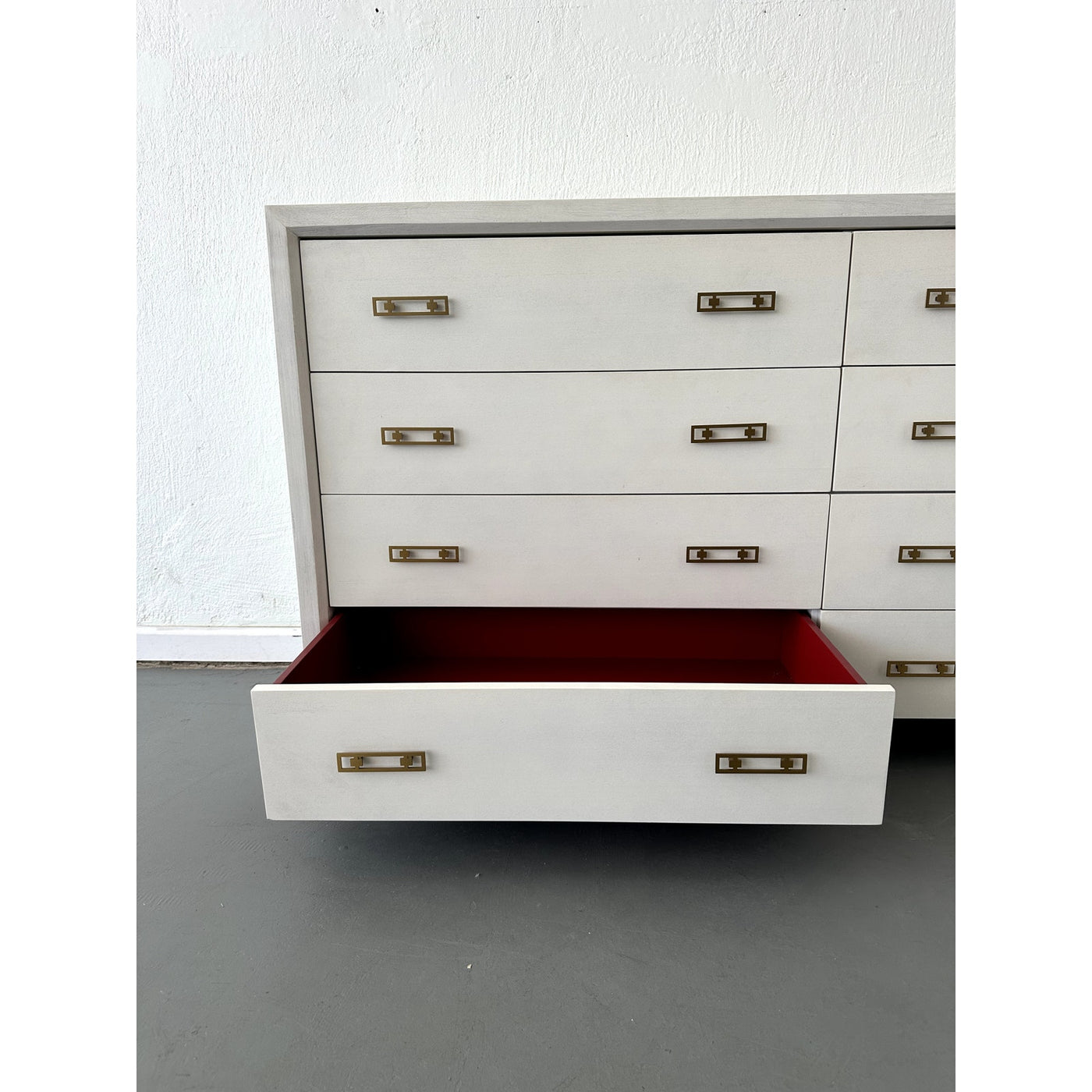 Mitchell Gold Bob Williams Malibu 8 Drawer White Chest