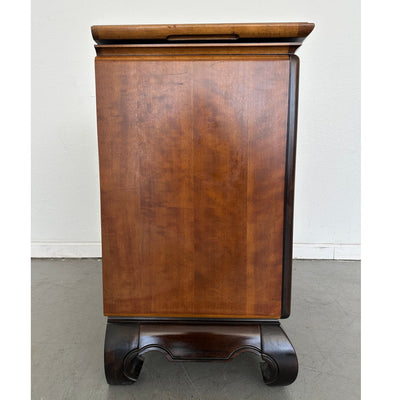 Vintage Broyhill Ming Dynasty Premier Collection Flip-Top Buffet Bar Cabinet