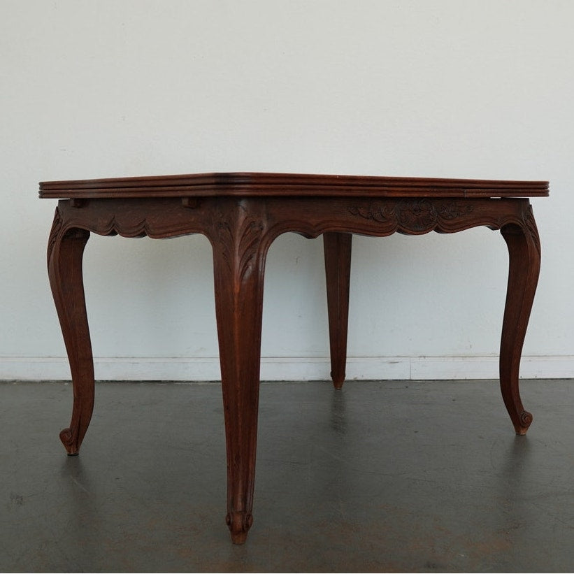 Vintage French Provincial Extendable Dining Table