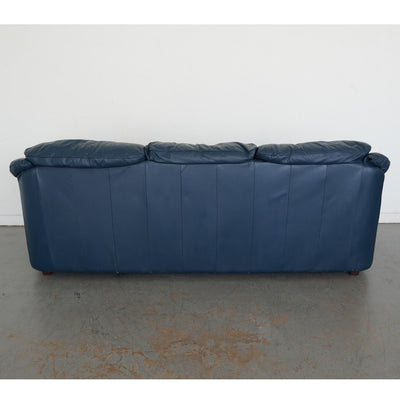 Vintage Viewpoint Leather Works Leather Sofa