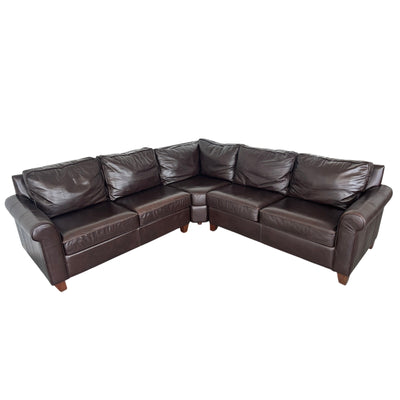 Pottery Barn Comfort Roll Arm Sectional