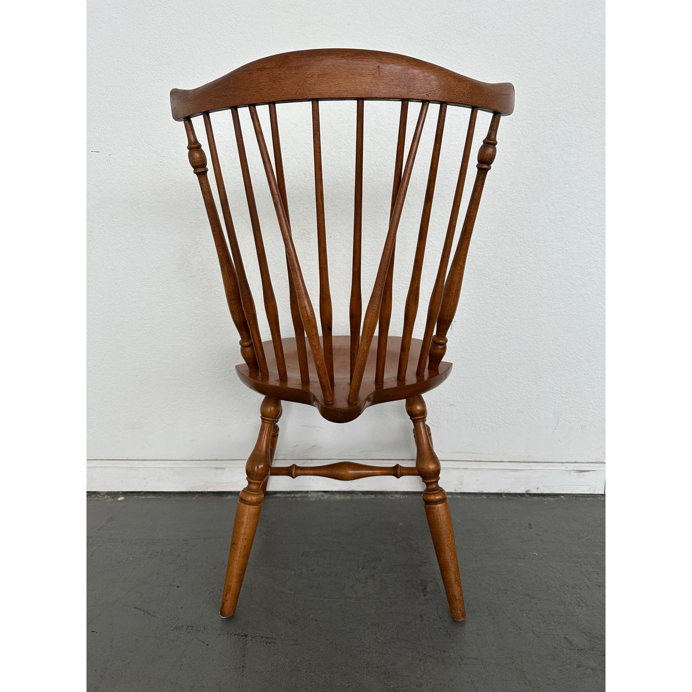 Vintage Fan Back Windsor Side Chairs (Set of 2)