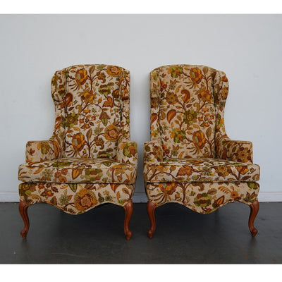 Vintage Park Lane Wingback Chairs (Set of 2)