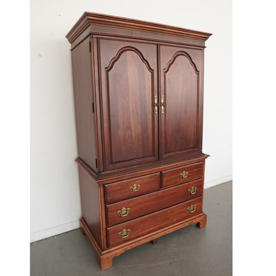 Vintage American Drew Cherry Grove Armoire