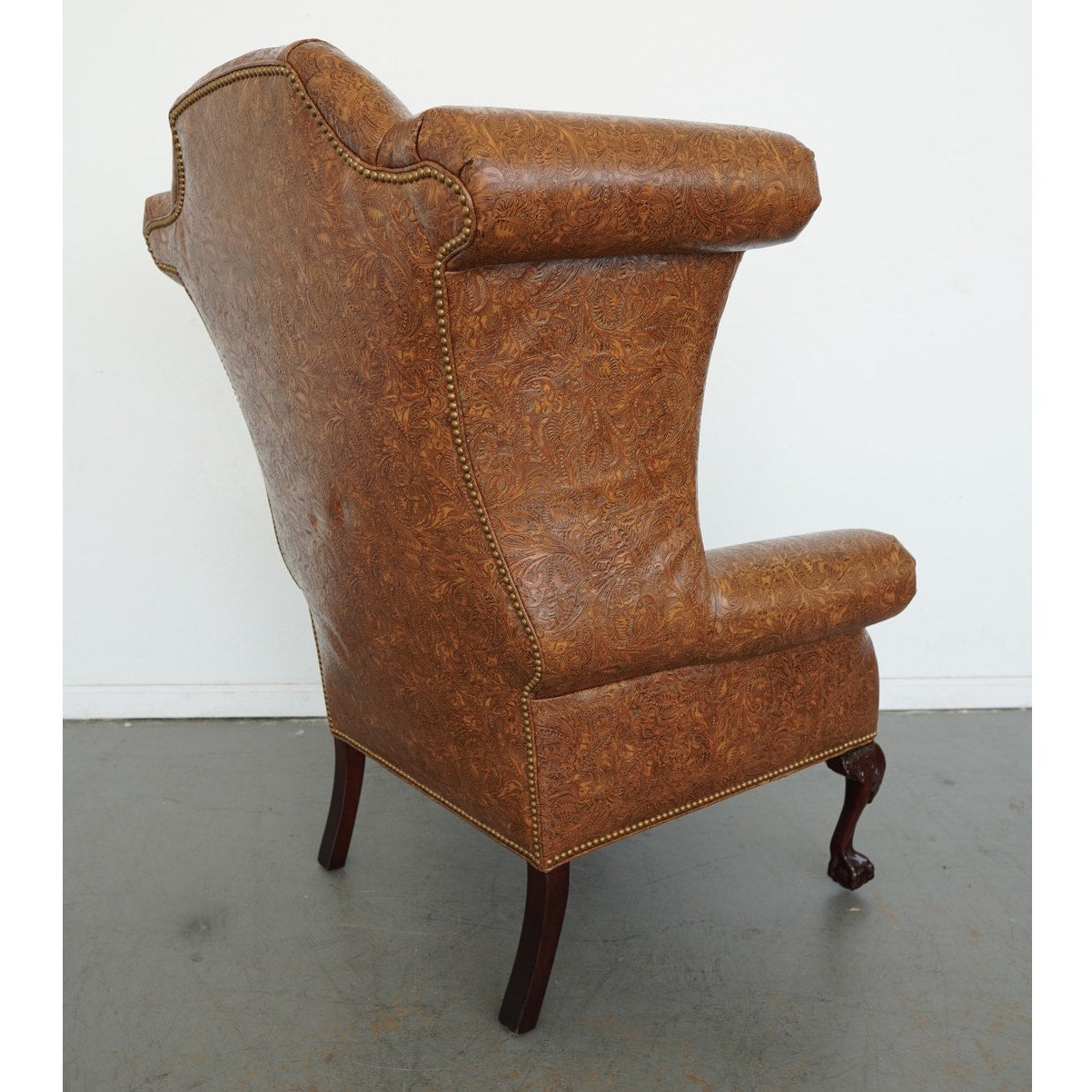 Hancock & Moore George III Tufted Wing Chair
